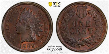 1899 1C MS63BN