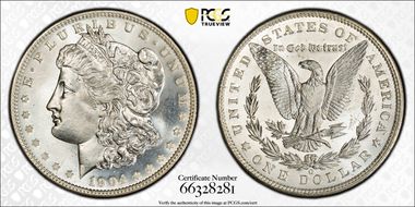 1904-O $1 MS66+