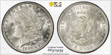 1885-O $1 MS66