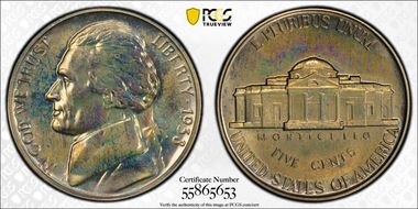 1938 5C FS-403, Re-Engraved Design PR66
