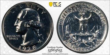 1938 25C PR62