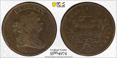 1800 1/2C VF35BN