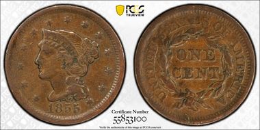 1855 1C Upright 55 N1BN