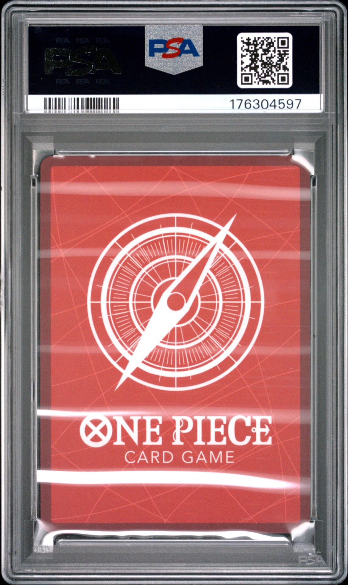 2024 One Piece Promos Monkey D. Luffy #003 (2Nd Ann Tournament-Winner) Gem Mt 10 back view - PSA certificate #176304597