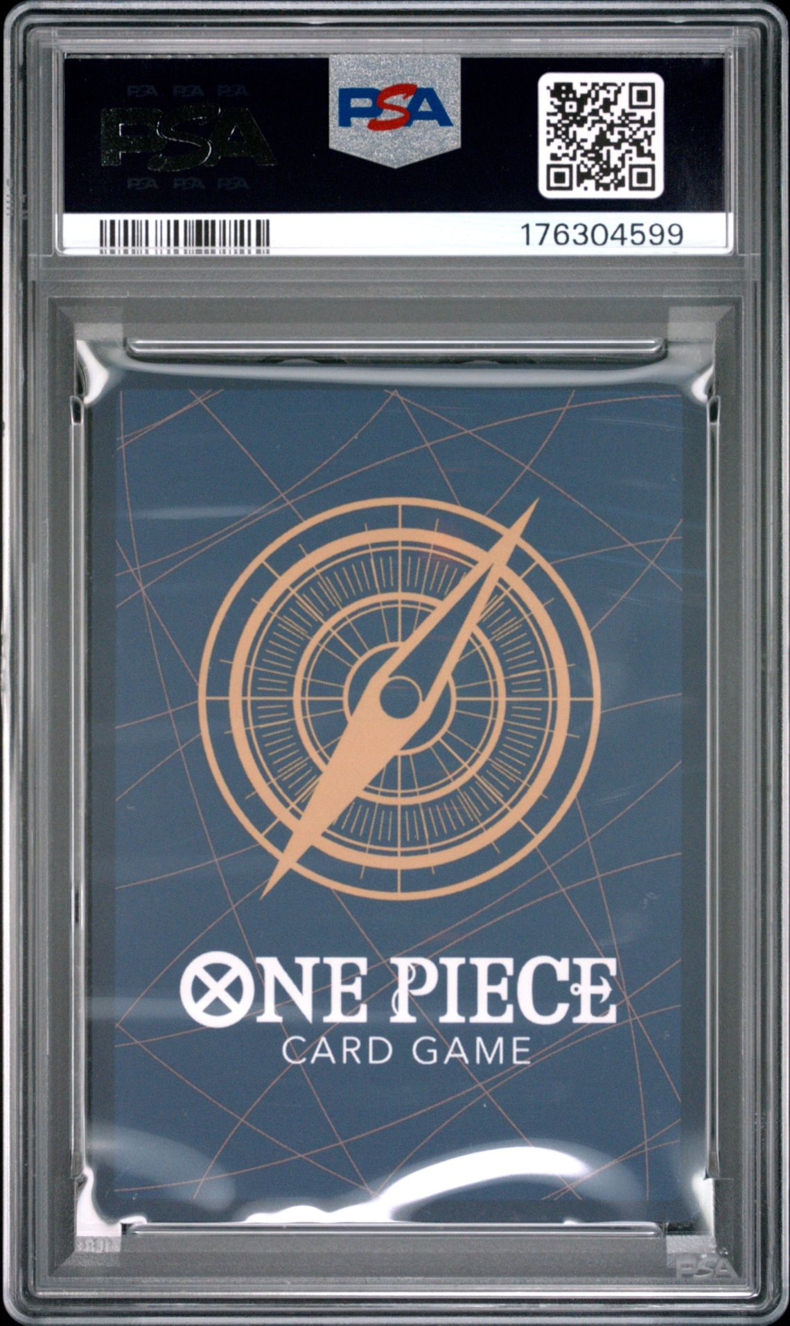 2026 One Piece Op17-The World's Strongest Warriors Shanks #022 (Alternate Art) Gem Mt 10 back view - PSA certificate #176304599