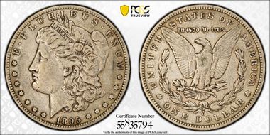 1895-O $1 VF30