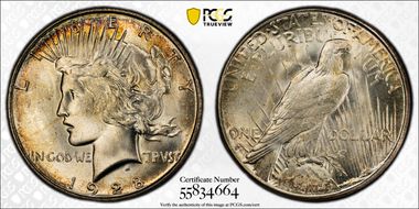 1928-S $1 MS65