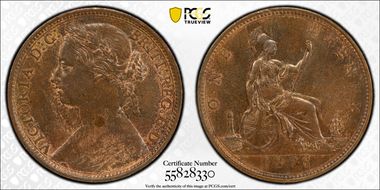 1878 1D S-3954 MS63BN
