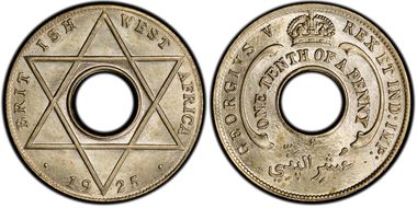 1925-H 1/10D MS64
