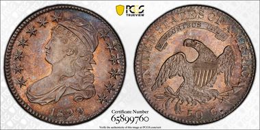 1822 50C O-114 MS65+