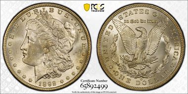 1892-O $1 MS65