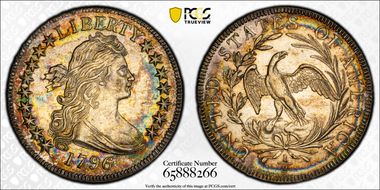 1796 50C O-102 MS63