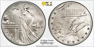 (2026) Medal 1916 Standing Liberty Quarter Ag SP70