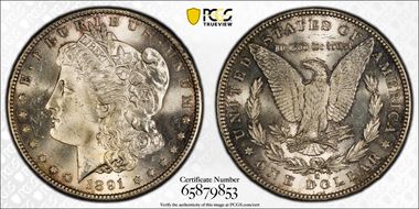 1891-S $1 MS64