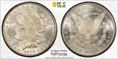 1878-CC $1 MS62