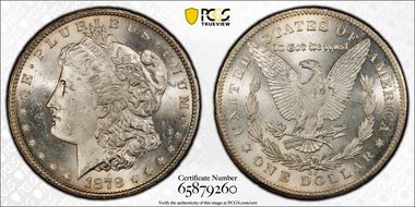 1878-CC $1 MS62