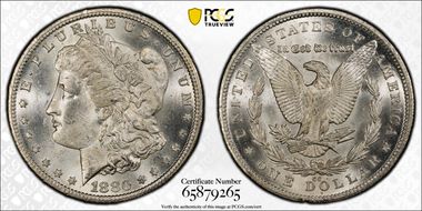 1880-CC $1 MS64