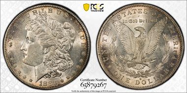 1883-S $1 AU58