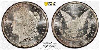 1885-CC $1 MS63
