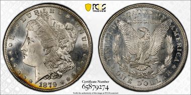 1879-S $1 MS66
