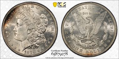 1879-O $1 MS62