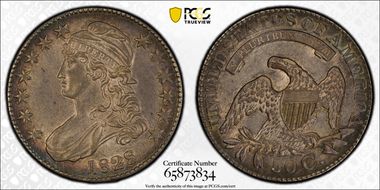 1828 50C O-122 AU55
