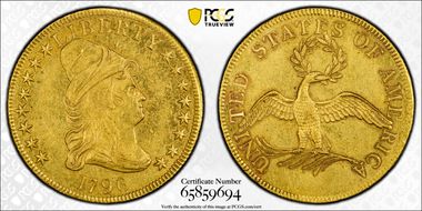 1796 $10 MS62