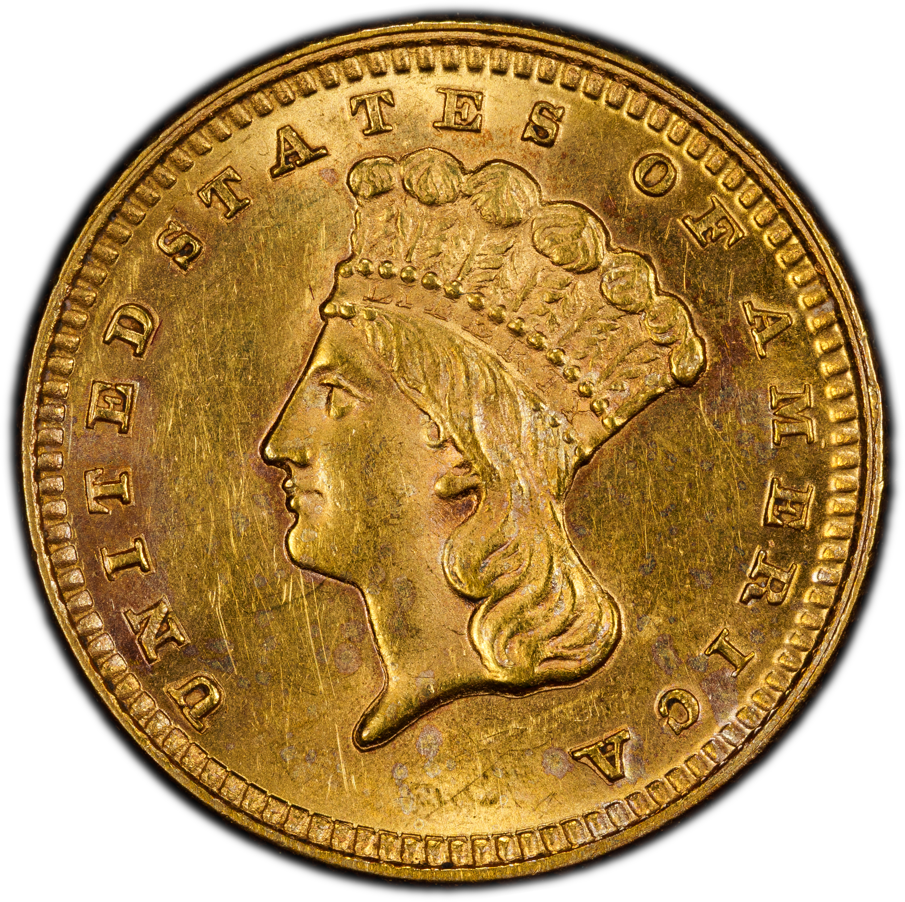1869 G$1 MS