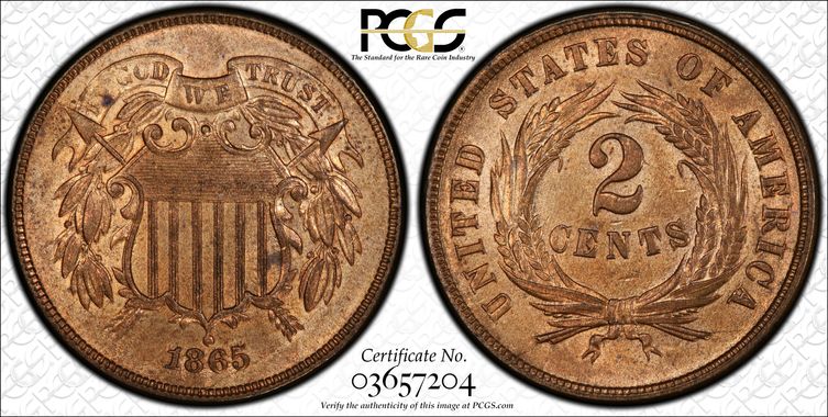 Cert 03657204 - Coin Image