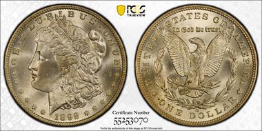 1892-O $1 MS65