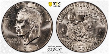 1973-D $1 MS64