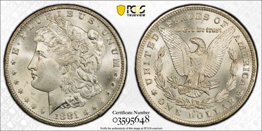 1881-CC $1 MS65