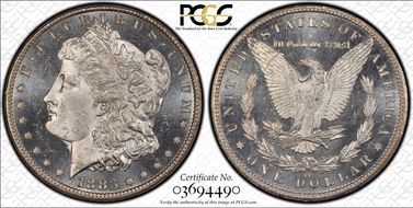 1883-CC $1 MS64DMPL
