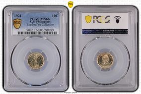 1921 10C MS66