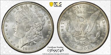 1886-O $1 MS64