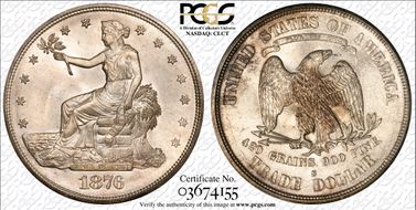 1876-S T$1 Type I/I MS66