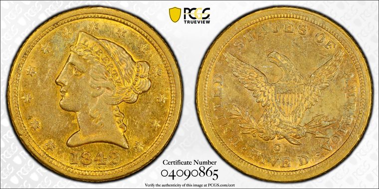 Cert 04090865 - Coin Image