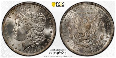 1883-O $1 MS65
