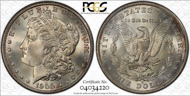 1900-S $1 MS66+