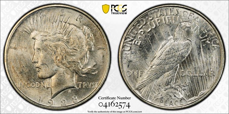 Cert 04162574 - Coin Image