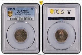 1927-M 5C MS67
