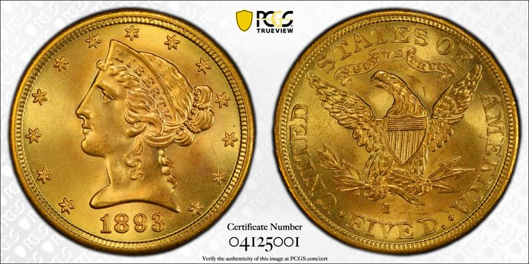 Cert 04125001 - Coin Image