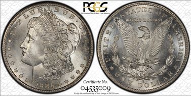 1886-S $1 MS66