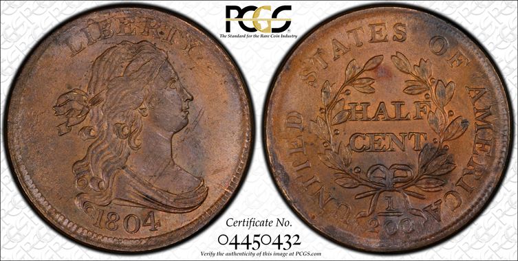 Cert 04450432 - Coin Image