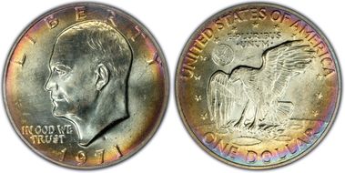 1971-S $1 Silver MS67