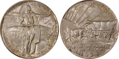 1933-D 50C Oregon TDO FS-101 MS66