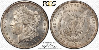 1888-O $1 VAM 5 Oval O MS60