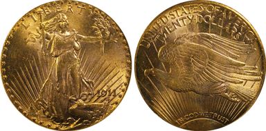 1911-D/D $20 RPM, FS-501 MS65