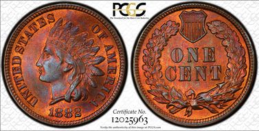 1882 1C MS65RB