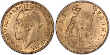 1915 1D S-4051 MS65RD